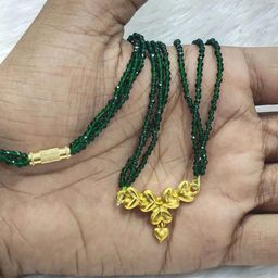 Gorkhastyle Women Green Necklace and Chains-image-96