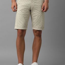 Louis Philippe Sport Men Printed Slim Fit Shorts-picture-29