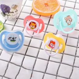 Joy Buzz Set Of 4 Baby Cartoon Print Pacifier With PP Case-12