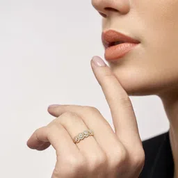 Emori Five Stone Solitaire Halo Ring-image-81