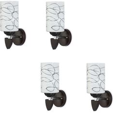1ST TIME Black & White Solid Glass Traditional Cylinder Wall Lamps Wall Lamps-picture-39