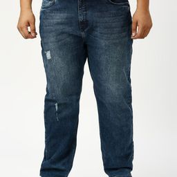Turning Blue Men Mildly Distressed Light Fade Jeans-image-72
