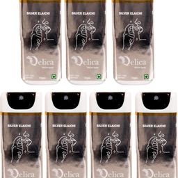 Qelica Set Of 7 Silver Elaichi Fresh Breath Spray-10g Each-22