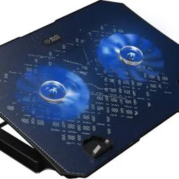 EVOFOX Frost 15.6 inches with blue LED 2 Fan Cooling Pad-18