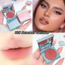 Gege Bear Dual-Use Lip And Cheek Cream Matte Holding Makeup Complexion Blusher-21