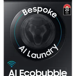 12 kg Fully Automatic Front Load with In-built Heater Black, Grey-3