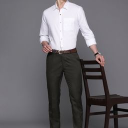 Raymond Men Slim Fit Formal Trousers-image-50