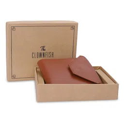 THE CLOWNFISH Men Leather RFID Two Fold Wallet-image-43
