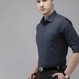 Park Avenue Slim Fit Formal Shirt-image-21