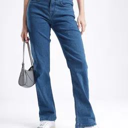 glitchez Women Stretchable Straight Fit Jeans-picture-42