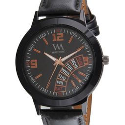 WM Men Black & Brown Analogue Watch WMAL-305-B-Black-10