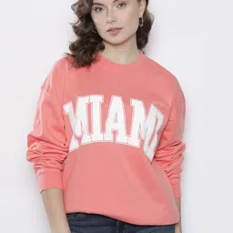 Boohoo Printed Oversized  Sweatshirt-31
