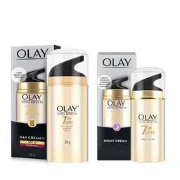 Olay Total Effects Set of SPF15 Day Cream & Night Cream - 20 g each-9