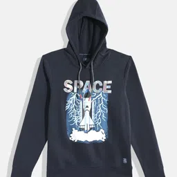 Indian Terrain Boys Graphic Printed Hooded Sweatshirt-image-54