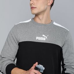 Puma Colourblocked Round Neck Full Sleeves Sweatshirt-picture-52