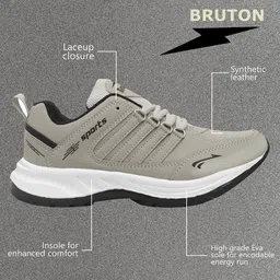 Bruton Men Mesh Running Shoes image 4