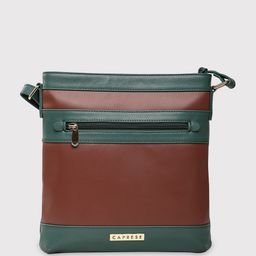 Caprese Marciano Colourblocked Structured Sling Bag-42