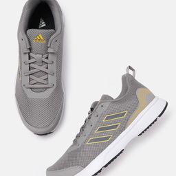 Adidas Men Grey Woven Design Runmagica Running Shoes-28
