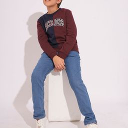 Jack & Jones Junior Boys Colourblocked Sweatshirt-image-60