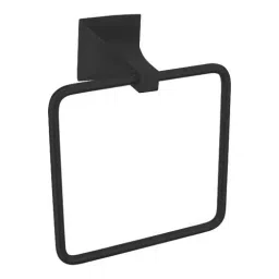 Somany Towel Ring French Collection Giza Series All Black Finish Metal Body Wall Mount, 272151340281-image-93