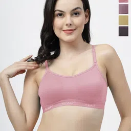 SHYAM SONS FLAIR Brezza Women Pack of 4 Full Coverage Non Padded Bra-picture-30