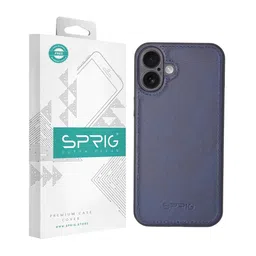 SPRIG Solid Printed iPhone 16 Plus Back Case Mobile Accessories-8