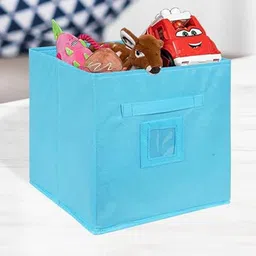 prettykrafts Blue 6 Pieces Collapsible Storage Organisers-image-8