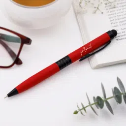 Crimson Crest - Personalized Twist Ballpoint Pen-image-59