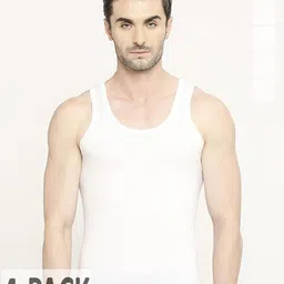 cavenders 21 COTTON ULTRA COMFORTABLE MEN'S GYM VEST (PACK of 4)-picture-37