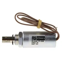 RS PRO Linear Solenoid 24 V DC, 1770143-29