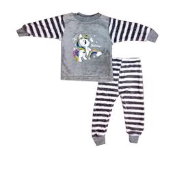 Fly Step Kids-Unisex Grey Clothing Set-image-43