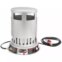 Dayton Portable Gas Floor Heater 200000 BtuH Heating Capacity Output, 6BY74-18