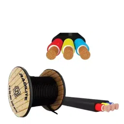 Radilite 2.5 Sq.Mm. Three Core Flat Submersible Cable , Rad028, Length : 100 M-image-13