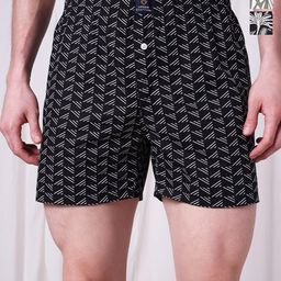 URBAN SCOTTISH Pack Of 3 Printed Pure Cotton Boxers USBX2483-S-image-28