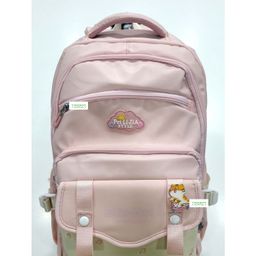 Yamama High Quality Durable Fabric Casual Multipurpose Backpack for School Pink - Height 18 Inches-image-16