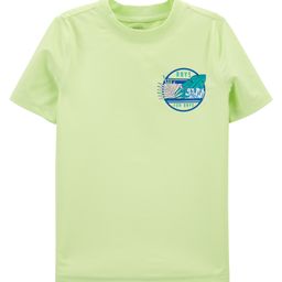 Carter's Half Sleeves Swimming T-Shirt with Leaf Print  -  Green-image-85