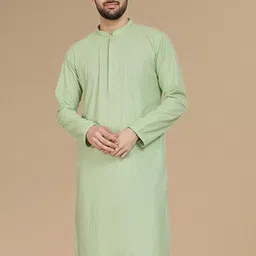 Sanwara Men Chikankari Kurta-image-25