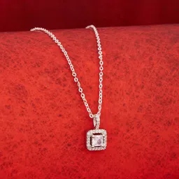 Boghra Sales Silver-Plated Sterling Silver Cubic Zirconia Necklace-image-56