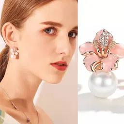 Shining Diva Fashion Gold-Plated Contemporary Drop Earrings image 5