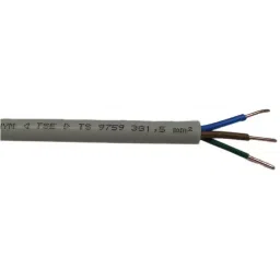 RS PRO 3 Core Power Cable 100 m 2.5 mm² Grey 300 V, 500 V, 9028325-image-73