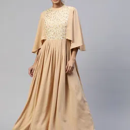 Cottinfab Ethnic Maxi Dress-image-65