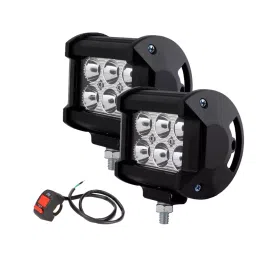 Auto Pearl 3 W 6 LED Fog Light for Bike (Pack of 2 Pcs)-17