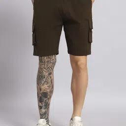 NATURE CRAFT Men Regular Fit Cargo Shorts-picture-23