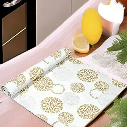 Aura White Set of 1 Water Resistant Shelf Liner Organisers-image-93