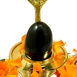 Navyaksh Gold-Toned Brass Siva Showpiece-image-96