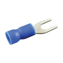 MULTICOMP PRO Spade Crimp Terminals TERMINAL, SPADE/FORK, #8, CRIMP, BLUE, MC29613 (Pack of 100)-picture-11