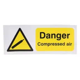 RS PRO Self-Adhesive General Hazard Hazard Warning Sign (English) Model No 7631579-image-38