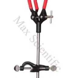 Max Scientific MX-3CR/RB Three Finger Clamp With Clamp Holder Laboratory Clamp-29