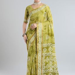 all about you Women Floral Zari Woven Design Saree-picture-16