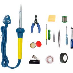 Fadman Soldering Iron Kit Combo Pack Of 13 60 W Simple (Flat Tip)-36